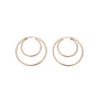 Gold Filled Double Endless Hoops