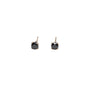 Gold Filled Crystal Studs | Onyx